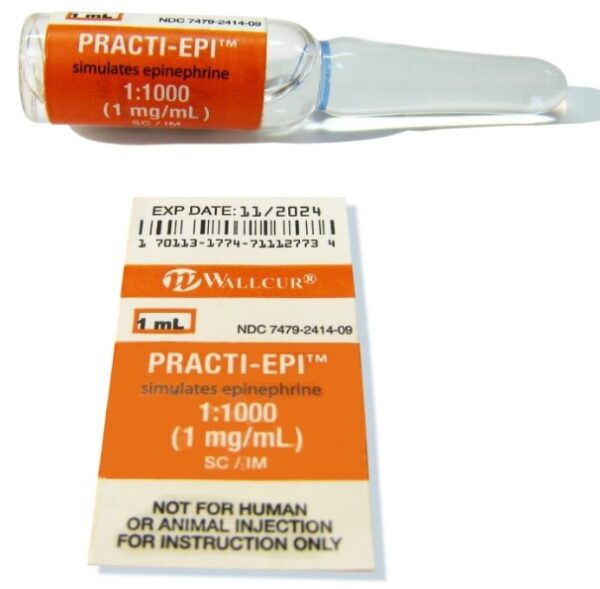 Autocollants Practi Epipen pour ampoule 1ml