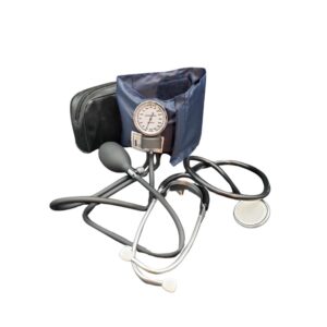 Sphygmomanometre manuel avec stethoscope