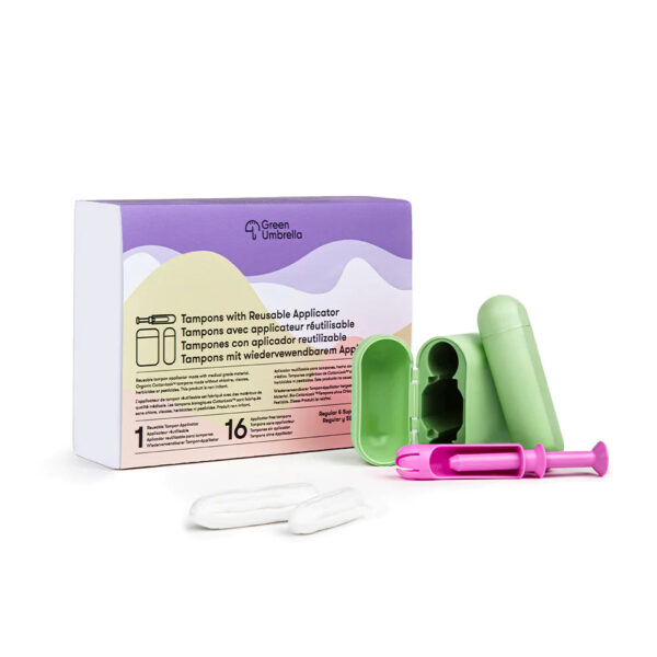 Applicateur réutilisable avec tampons