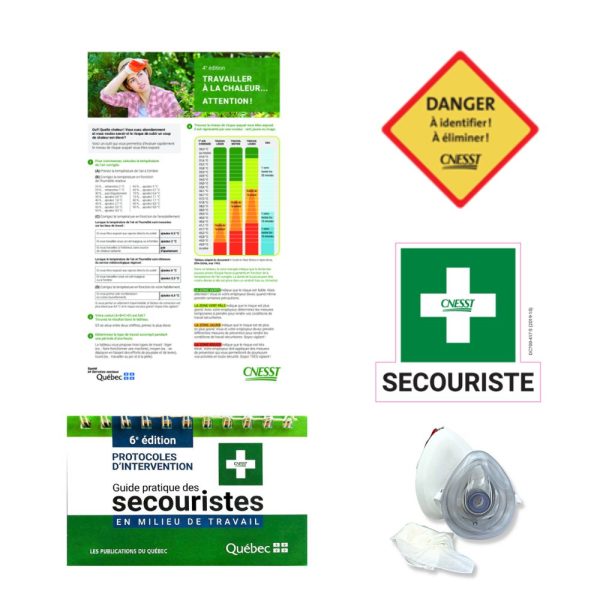 Kit complet de secourisme pour instructeur CNESST