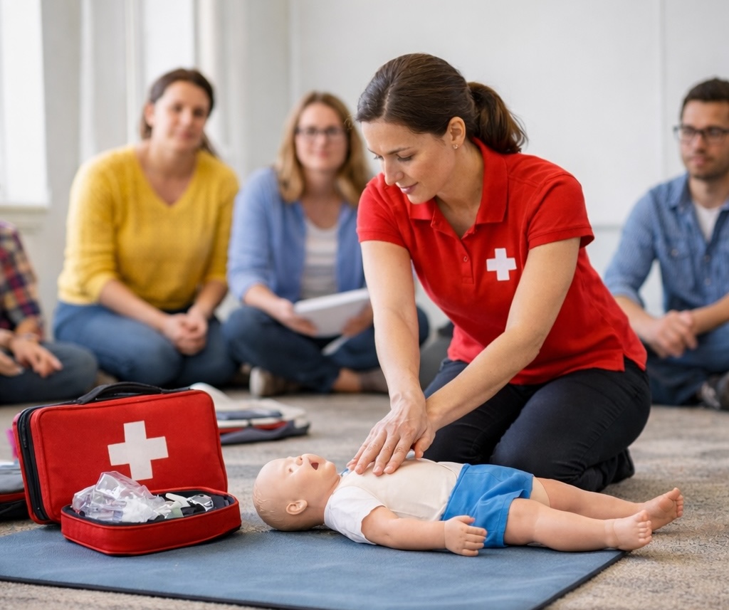 Cours de secourisme adapte a la petite enfance montreal